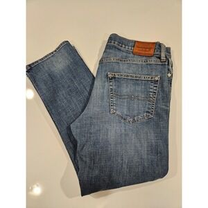 Lucky Brand 410 Athletic Slim Jeans Mens 32x30 Blue Wash Denim